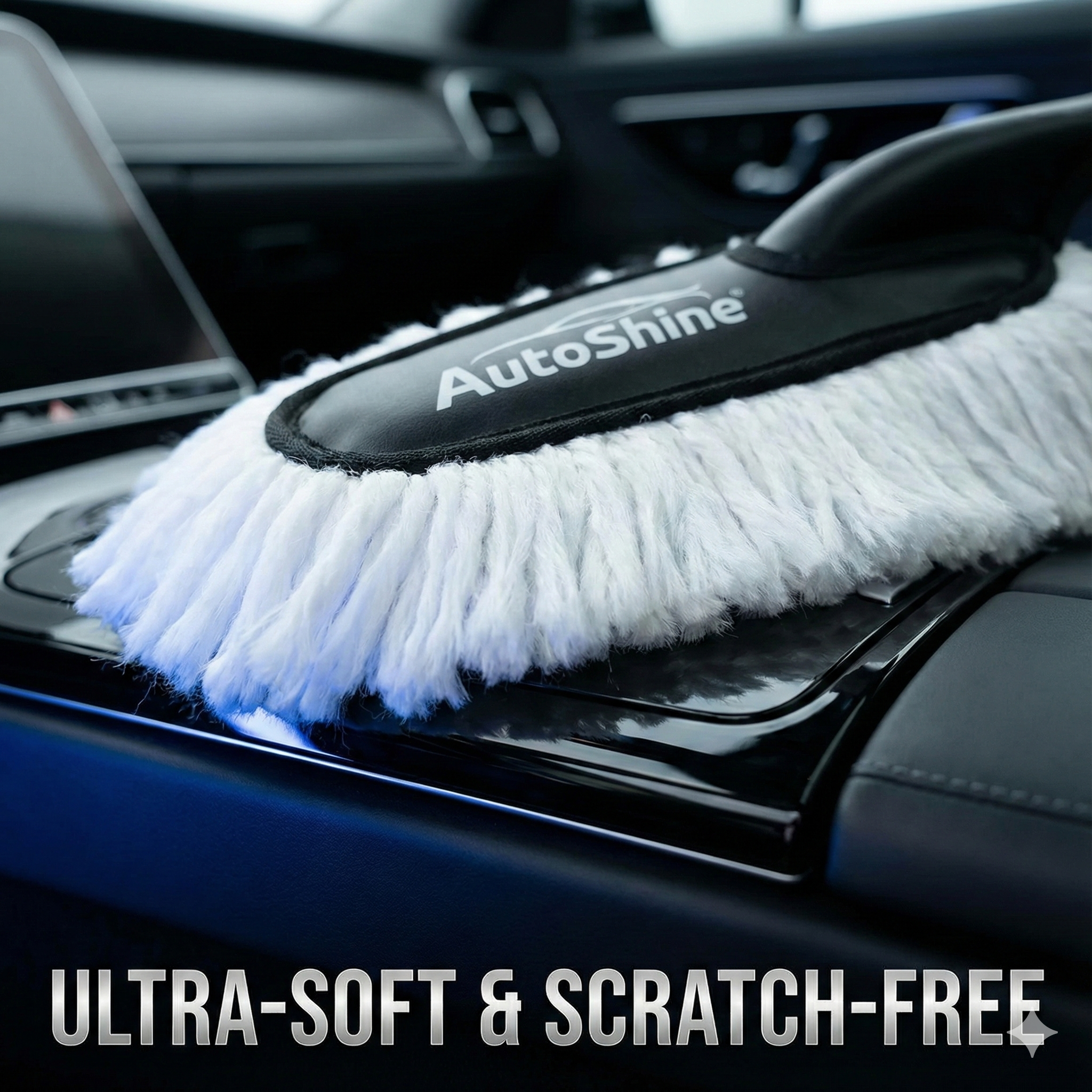 AutoShine™ Car Duster – Ultra-Soft Microfiber, No Water Required